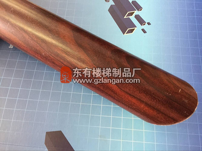 鋁合金木紋扶手管G-P-002