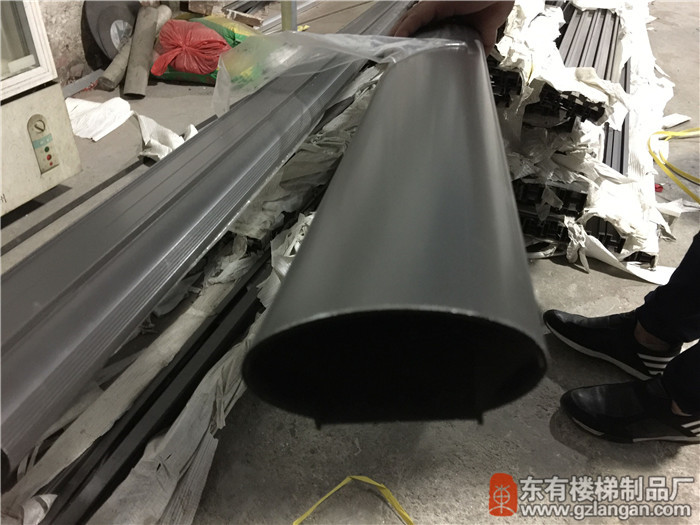 鋁合金橢圓扶手管G-L-003實拍1
