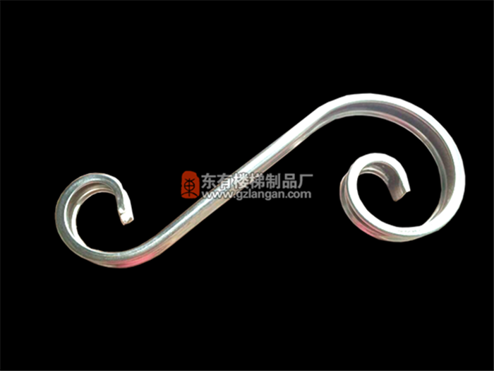 不銹鋼門窗裝飾花彎花(DLPJ-306)271mmx160mm