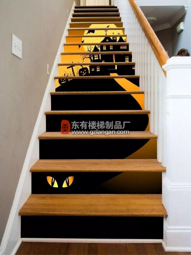 樓梯貼畫